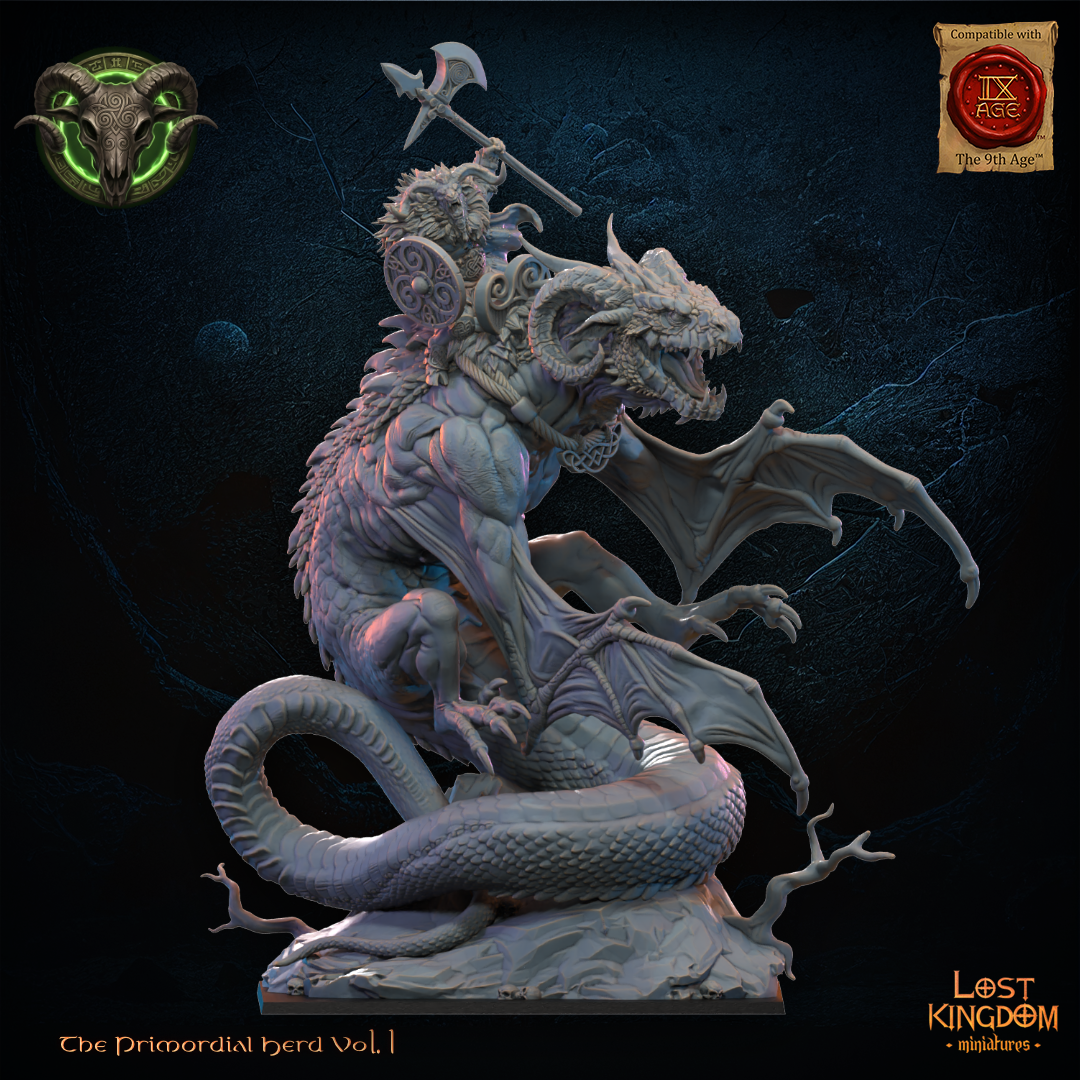Brennach, Wildhorn Lord on Cuelebre