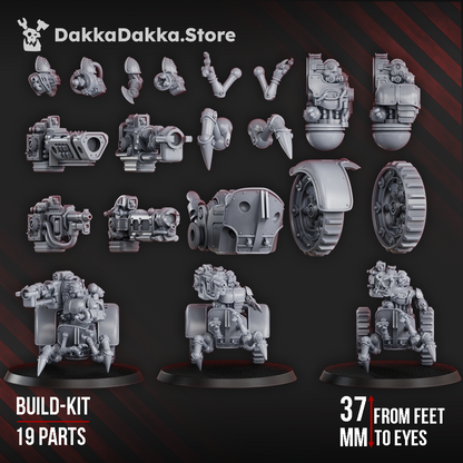 Bits- Light & Heavy Mechtaurs | Pluto's Mechanized Legion | Dakka Dakka