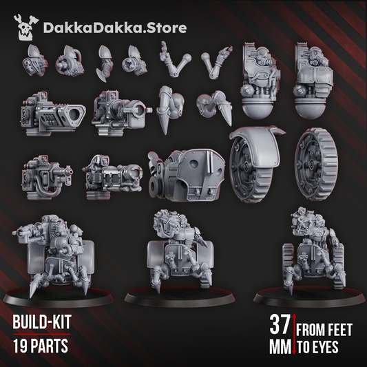 Bits- Light & Heavy Mechtaurs | Pluto's Mechanized Legion | Dakka Dakka
