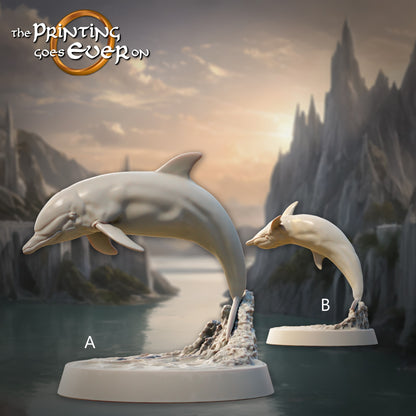 Dolphins | Silver Shores | MESBG | The Printing Goes Ever On