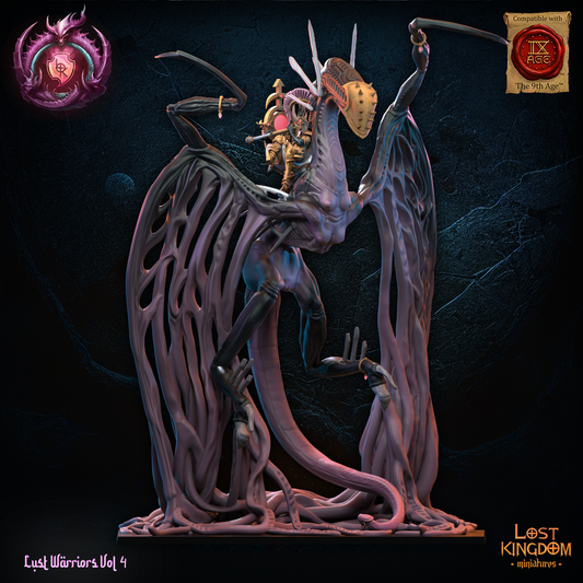 Skye - Lust Chosen on Depraved Dragon | Sons of Depravation | Lost Kingdom Miniatures