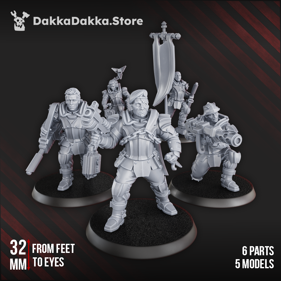 Phaeton Special Forces Masters Squad | Phaeton Guard | Dakka Dakka