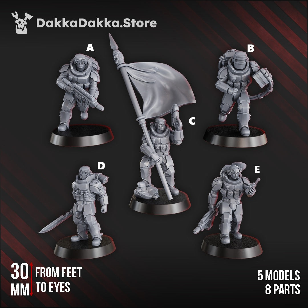 Phaeton Guard Command Squad | Phaeton Guard | Dakka Dakka