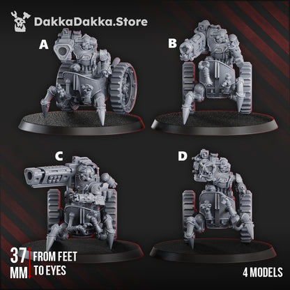 Light Mechtaurs Squad | Pluto's Mechanized Legion | Dakka Dakka
