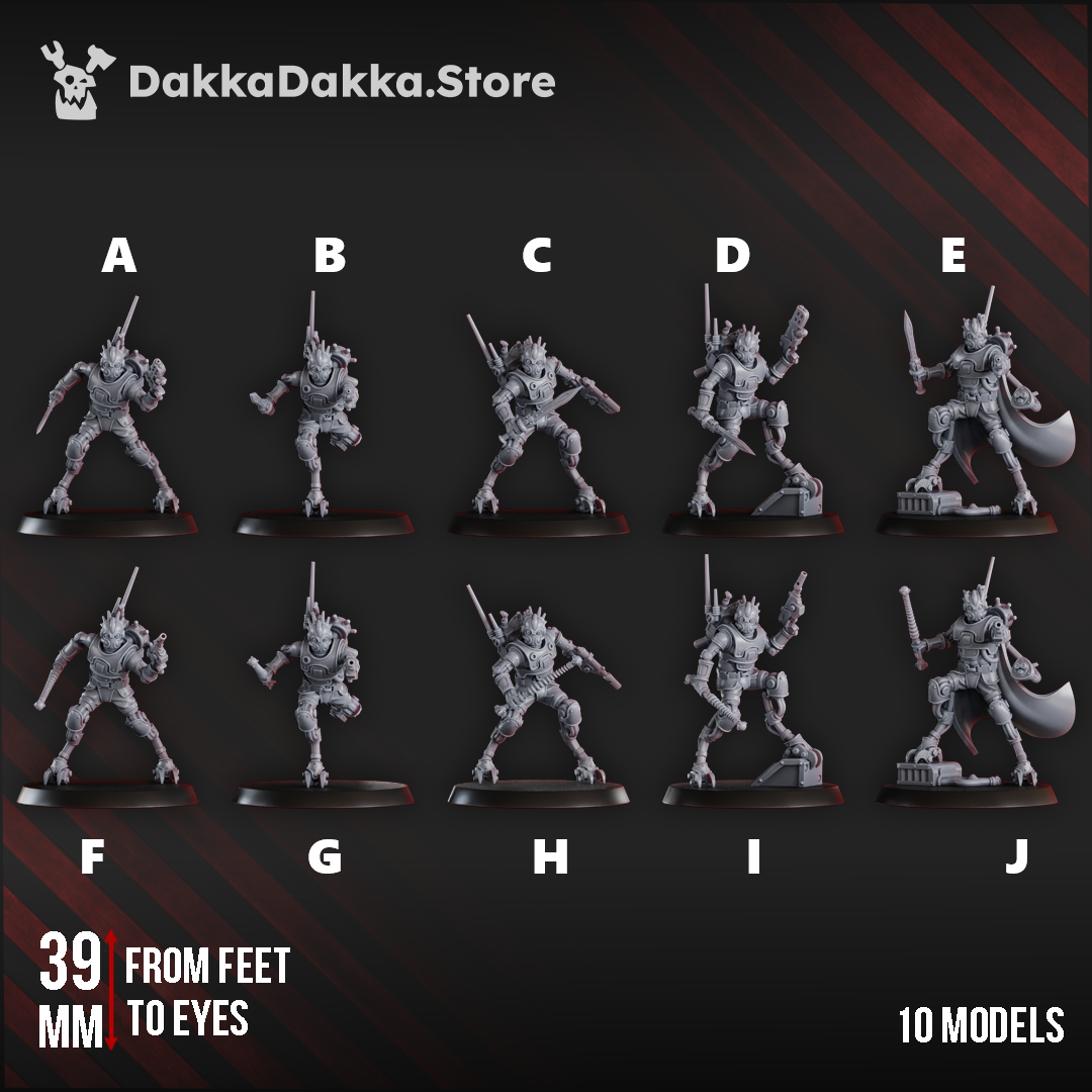 Persecutors Contrakeens Squad | Pluto's Mechanized Legion | Dakka Dakka