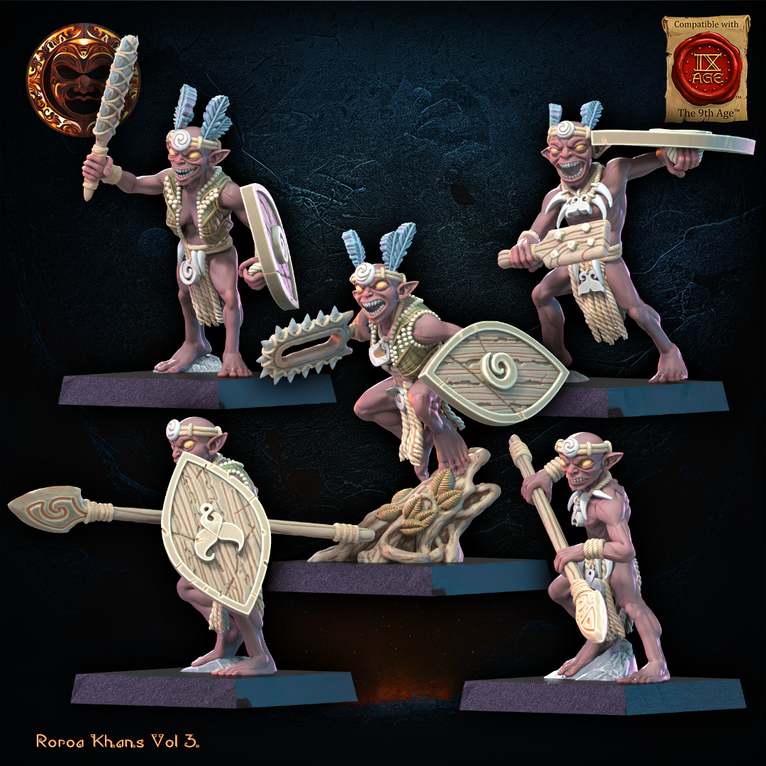Yarablin Regiment | Roroa Khans | Lost Kingdom Miniatures