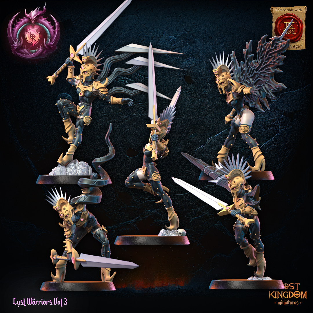Lust Fallen | Sons of Depravation | Lost Kingdom Miniatures