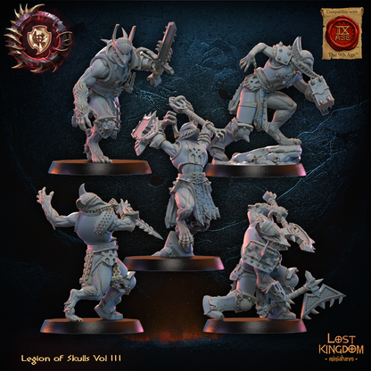 Bloodfang Lycans | Legion of Skulls | Lost Kingdom Miniatures