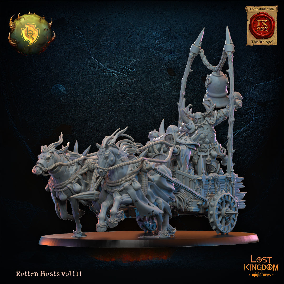 Rotten Hosts Chariot | Rotten Hosts | Lost Kingdom Miniatures