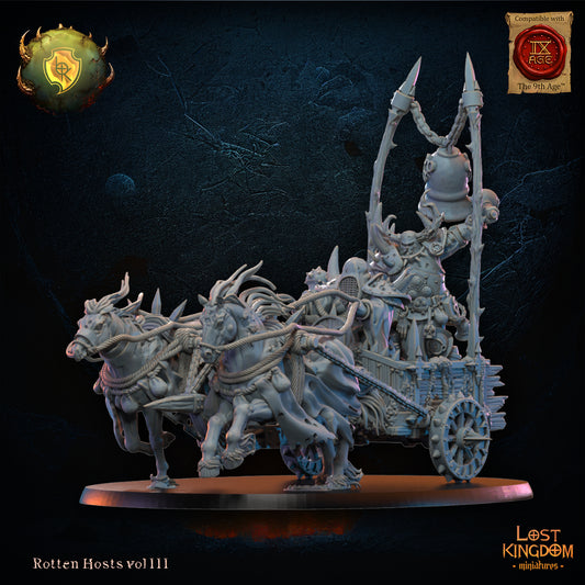 Rotten Hosts Chariot | Rotten Hosts | Lost Kingdom Miniatures