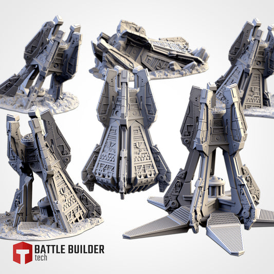 Space Force Landing Capsules | Scatter Terrain | Txarli Factory