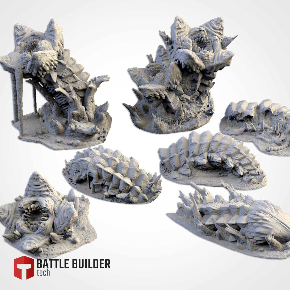 Sandworm Terrain | Scatter Terrain | Txarli Factory – Coveted Forge