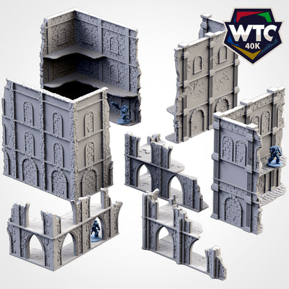 WTC Complete Terrain Set - Various Styles | Scatter Terrain | Txarli Factory   | Table Top Gaming