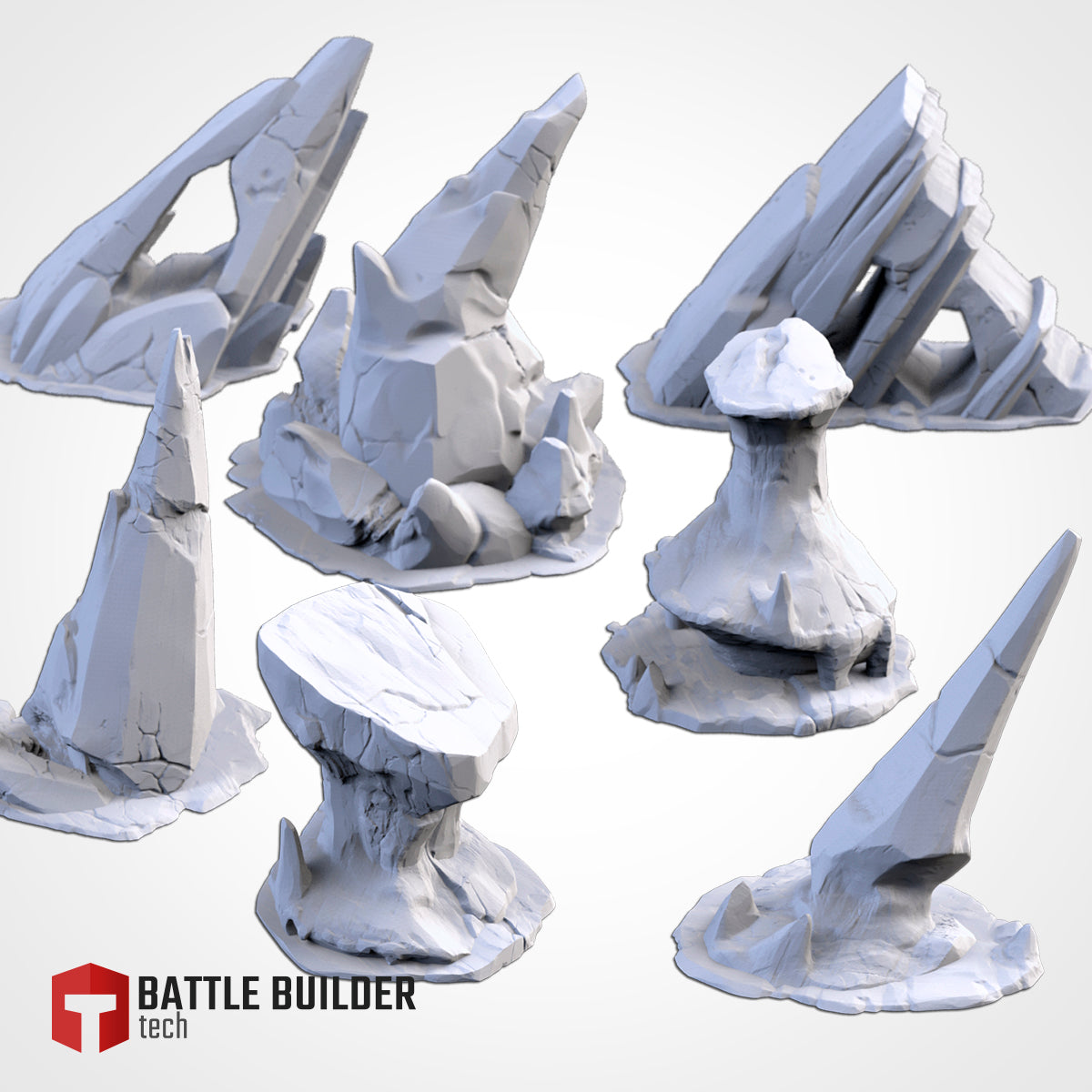 Ice Mountains | Scatter Terrain | Txarli Factory