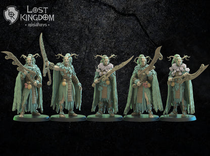 Fumetsu Guard | Mori / Wood Elves | Lost Kingdom Miniatures