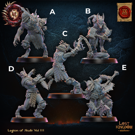 Bloodfang Lycans | Legion of Skulls | Lost Kingdom Miniatures
