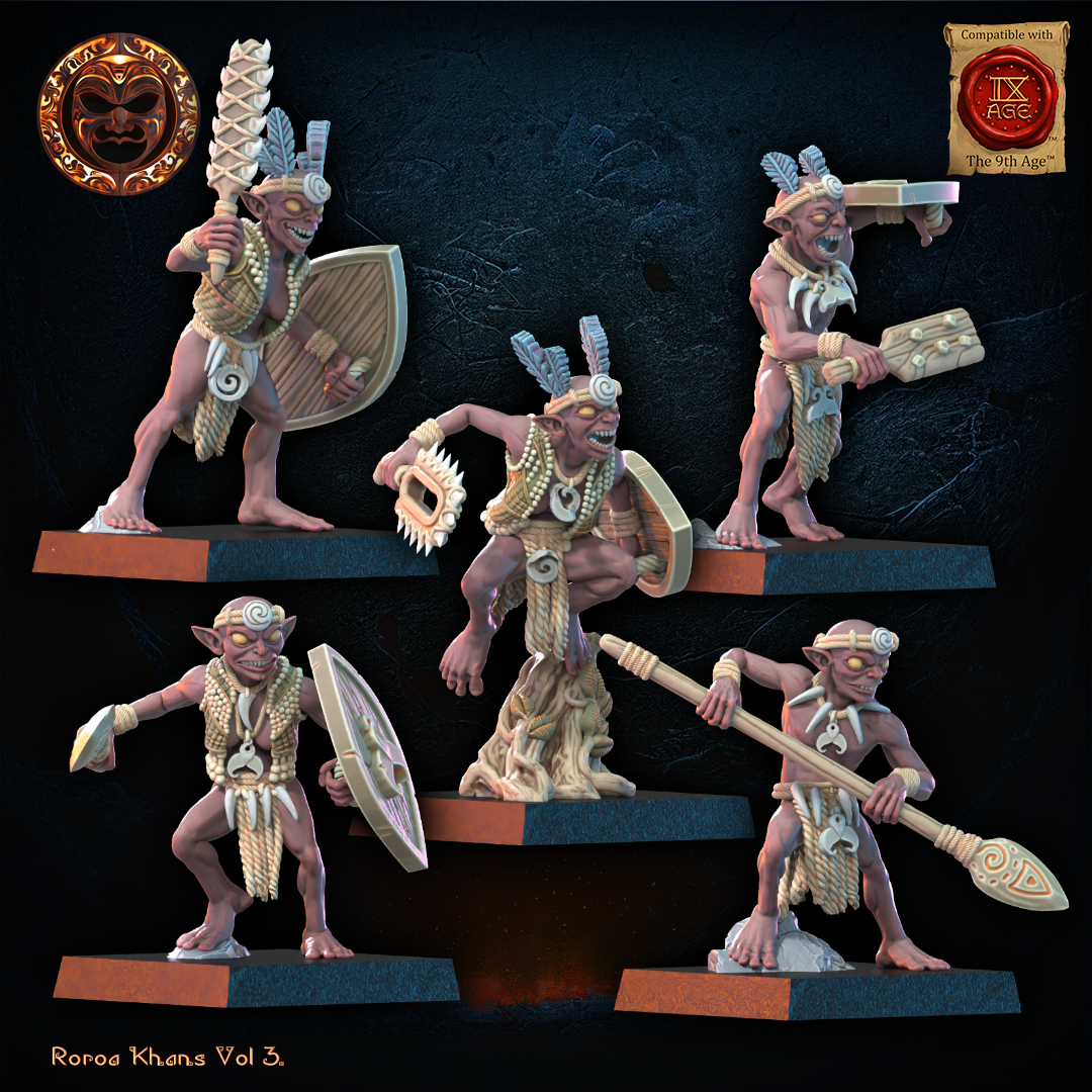 Yarablin Regiment | Roroa Khans | Lost Kingdom Miniatures