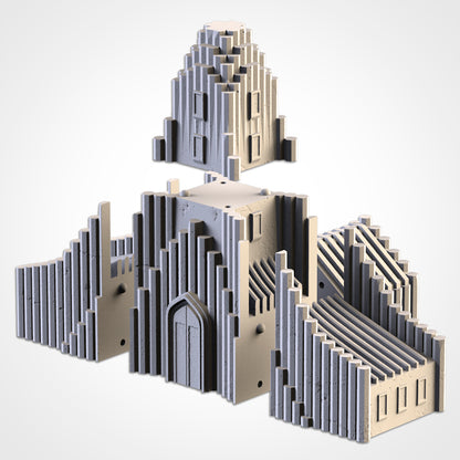 Cult Buildings | Scatter Terrain | Txarli Factory  | Table Top Gaming