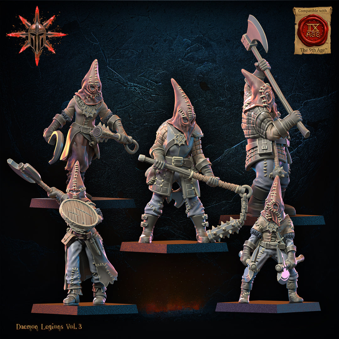 Cultists | Demon Legions | Lost Kingdom Miniatures