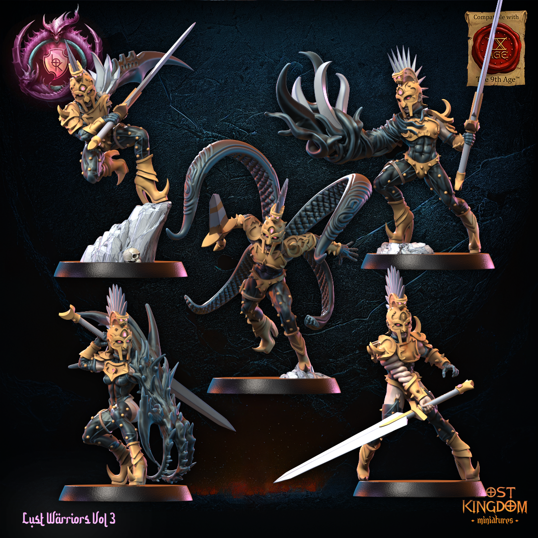 Lust Fallen | Sons of Depravation | Lost Kingdom Miniatures