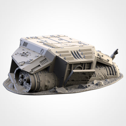 Destroyed Giant Robot Dog | Scatter Terrain | Txarli Factory