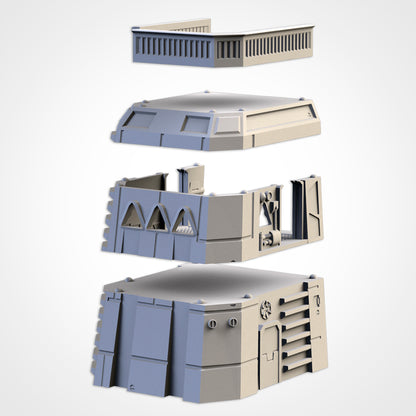 Modular Sci-Fi Turrets