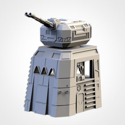 Modular Sci-Fi Turrets