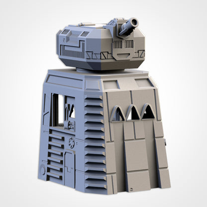 Modular Sci-Fi Turrets