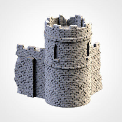 Ruined Castle | Scatter Terrain | Txarli Factory   | Table Top Gaming