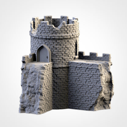 Ruined Castle | Scatter Terrain | Txarli Factory   | Table Top Gaming