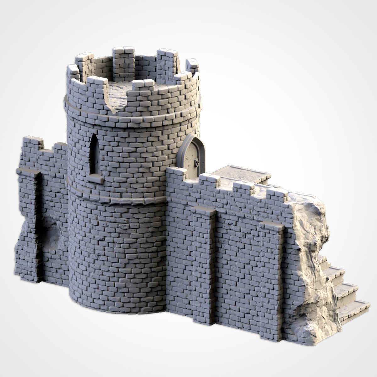 Ruined Castle | Scatter Terrain | Txarli Factory   | Table Top Gaming