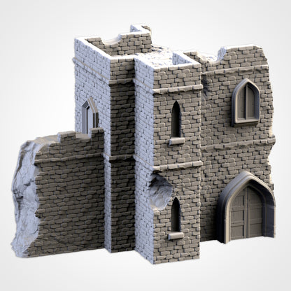 Ruined Castle | Scatter Terrain | Txarli Factory   | Table Top Gaming