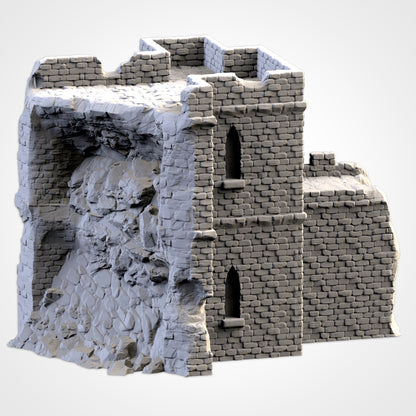 Ruined Castle | Scatter Terrain | Txarli Factory   | Table Top Gaming