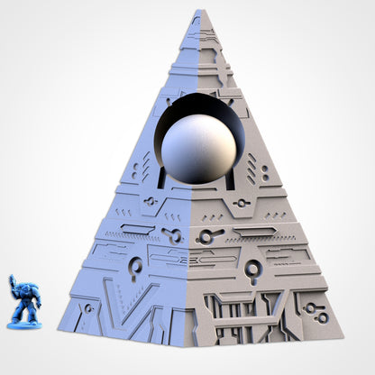 Xeno Monoliths Portals and Barricades | Scatter Terrain | Txarli Factory   | Table Top Gaming
