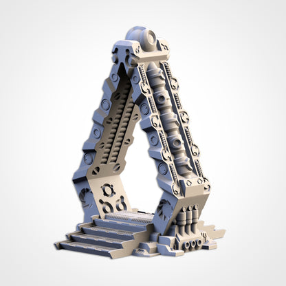 Xeno Monoliths Portals and Barricades | Scatter Terrain | Txarli Factory   | Table Top Gaming