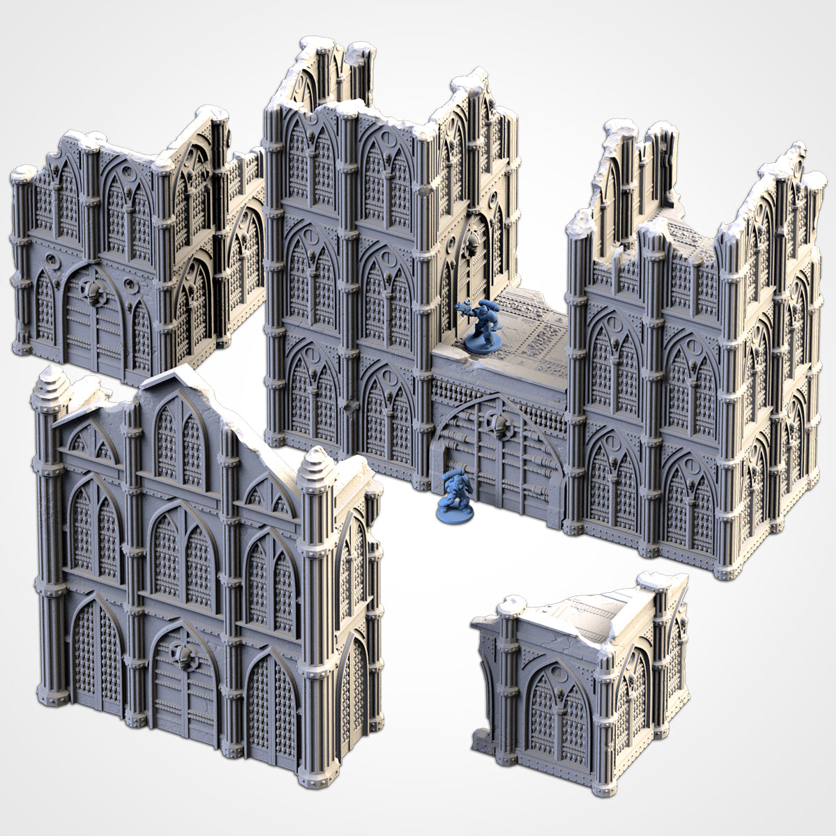 Cathedral Ruins - Set 2 | Scatter Terrain | Txarli Factory