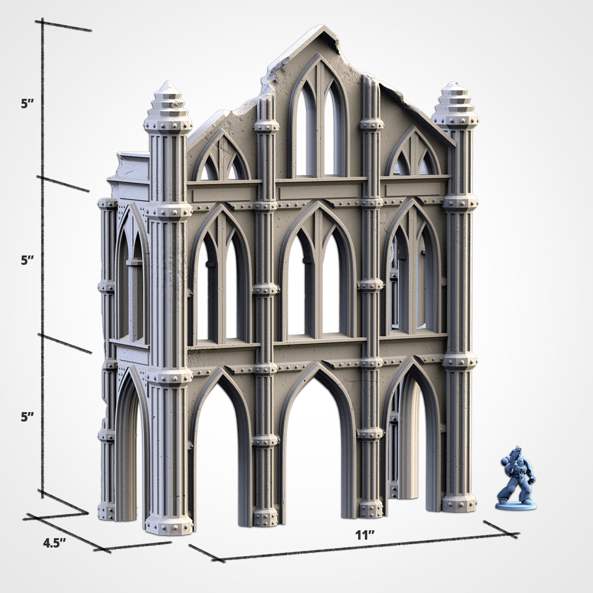 Cathedral Ruins - Set 2 | Scatter Terrain | Txarli Factory