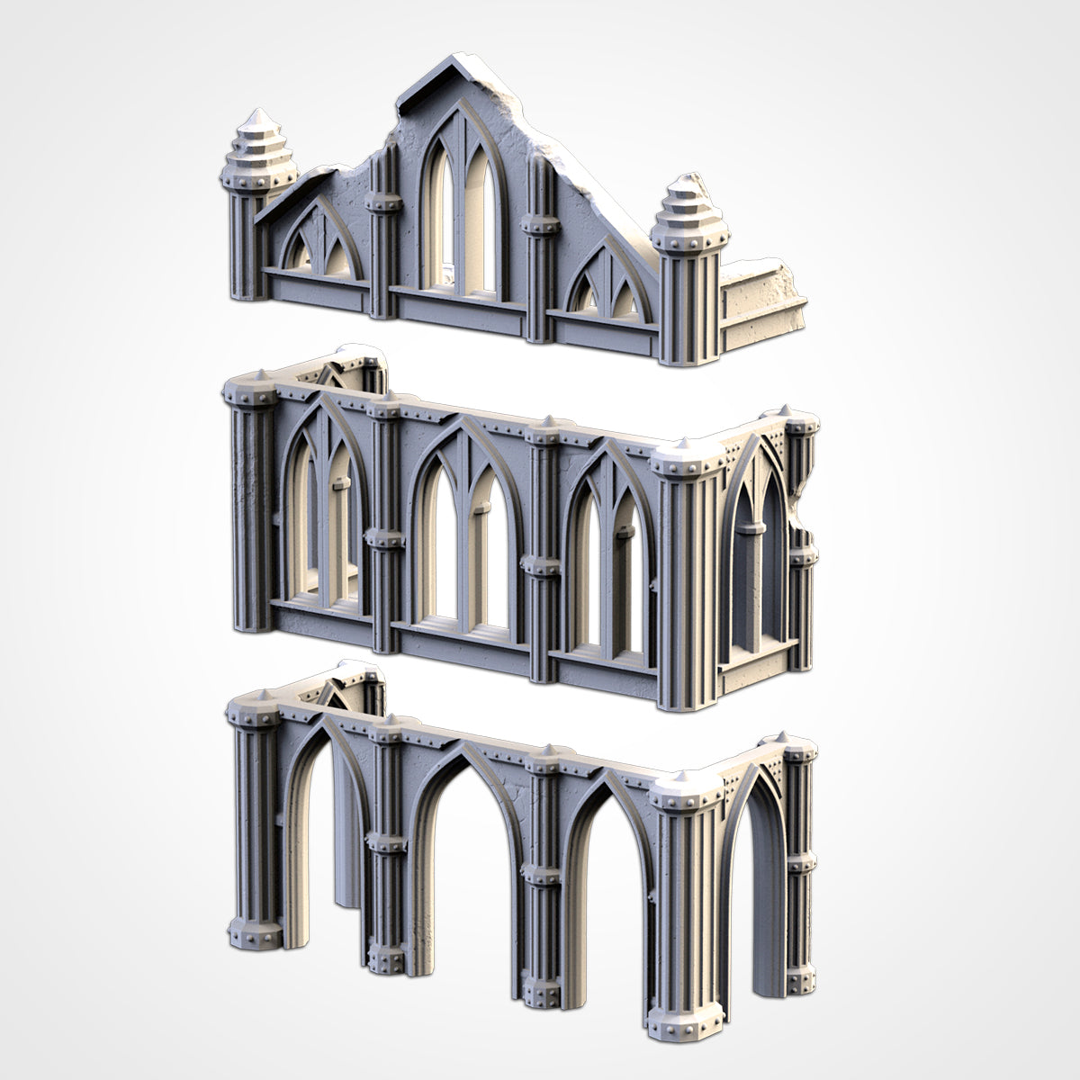 Cathedral Ruins - Set 2 | Scatter Terrain | Txarli Factory