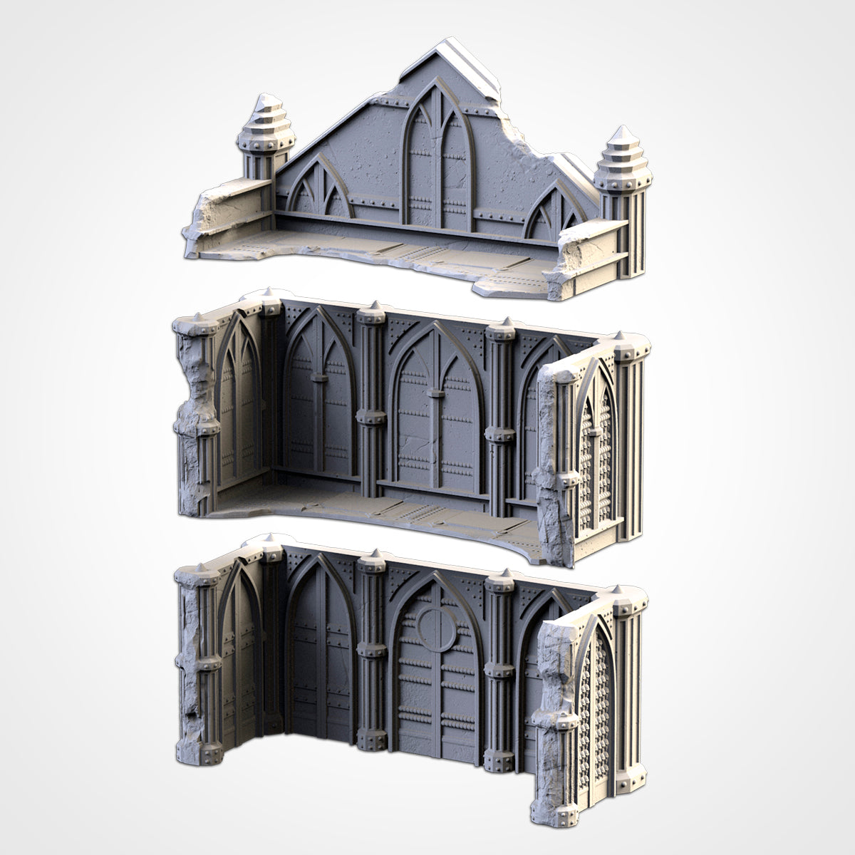 Cathedral Ruins - Set 2 | Scatter Terrain | Txarli Factory