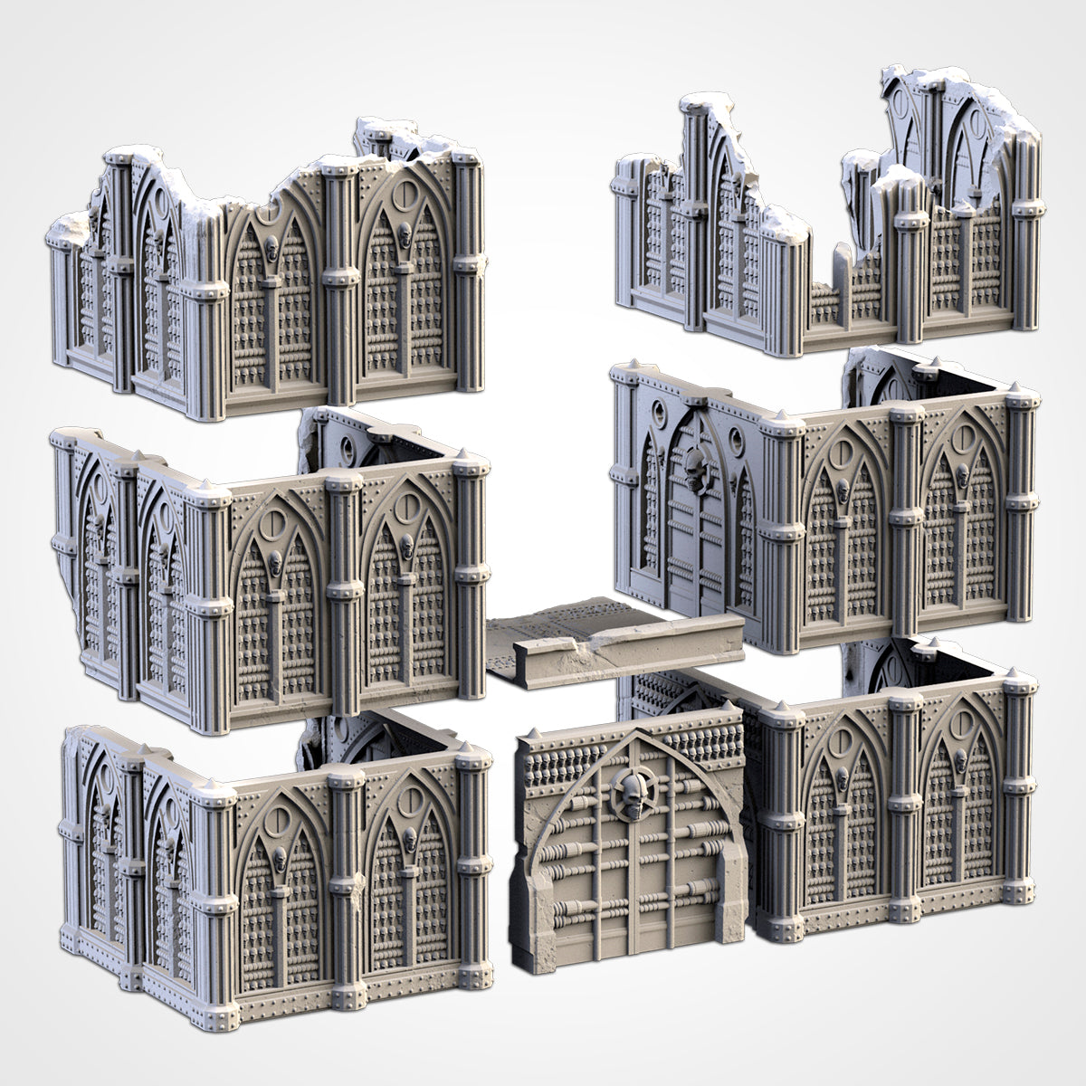 Cathedral Ruins - Set 2 | Scatter Terrain | Txarli Factory