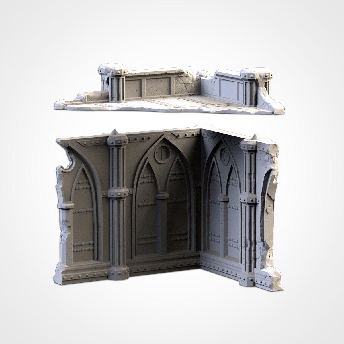 Cathedral Ruins - Set 2 | Scatter Terrain | Txarli Factory