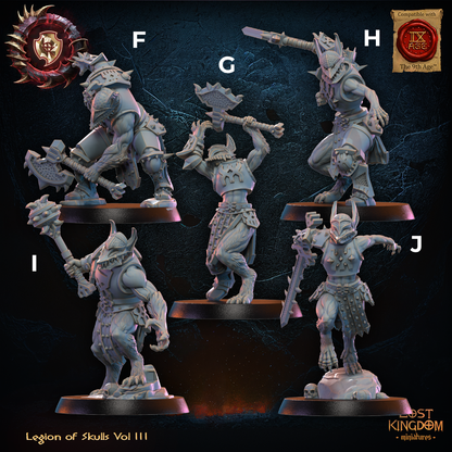 Bloodfang Lycans | Legion of Skulls | Lost Kingdom Miniatures