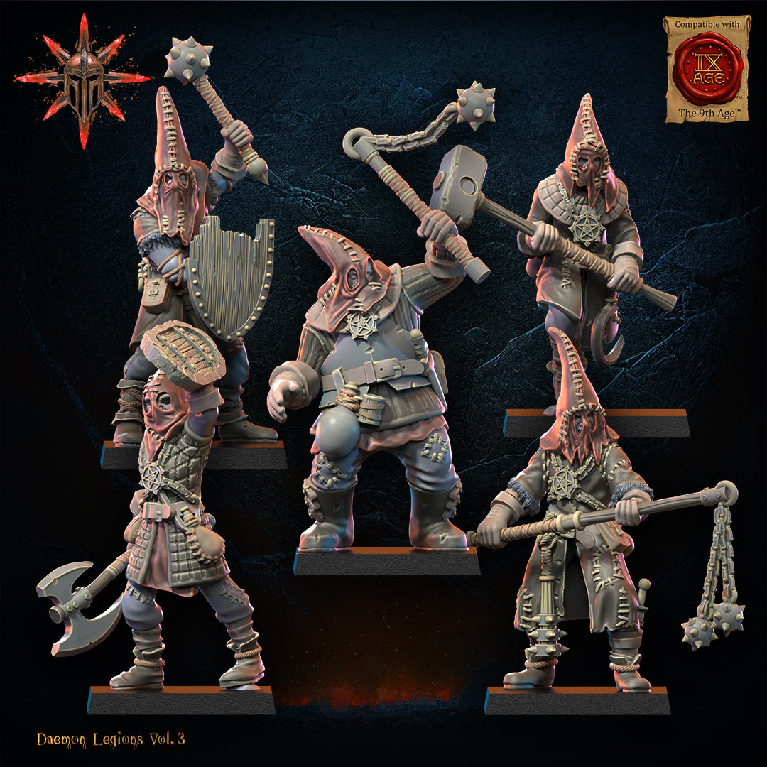 Cultists | Demon Legions | Lost Kingdom Miniatures