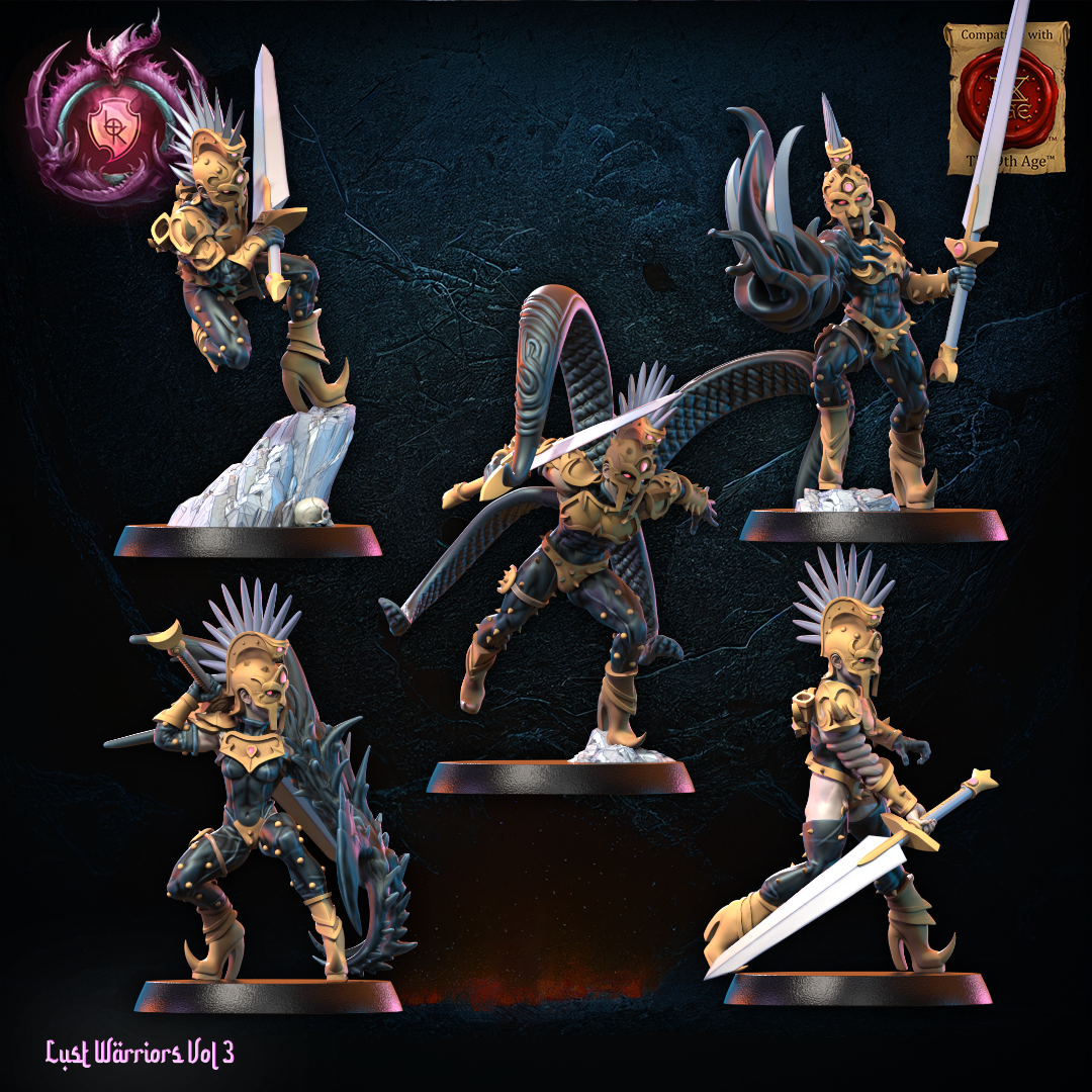 Lust Fallen | Sons of Depravation | Lost Kingdom Miniatures