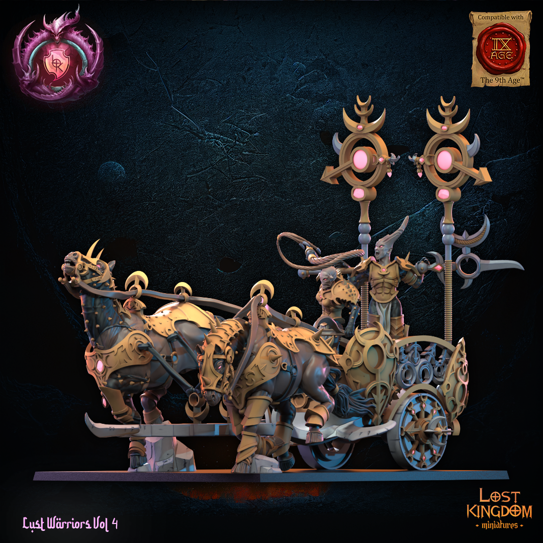Lust Chosen Chariot | Sons of Depravation | Lost Kingdom Miniatures