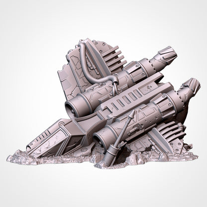 Crashed Spaceships | Scatter Terrain | Txarli Factory