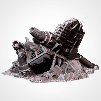 Crashed Spaceships | Scatter Terrain | Txarli Factory