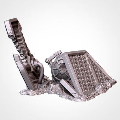 Crashed Spaceships | Scatter Terrain | Txarli Factory