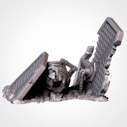 Crashed Spaceships | Scatter Terrain | Txarli Factory