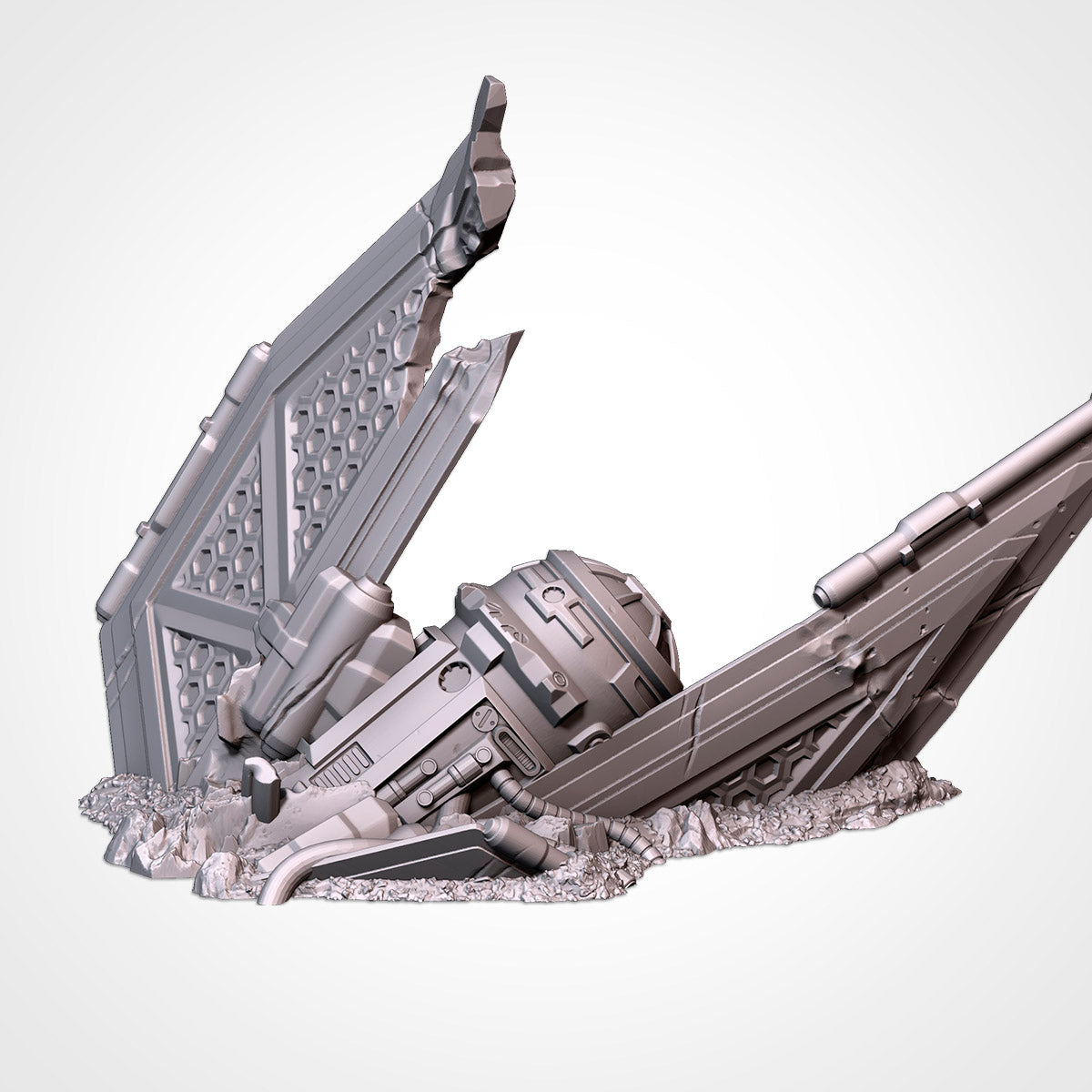 Crashed Spaceships | Scatter Terrain | Txarli Factory